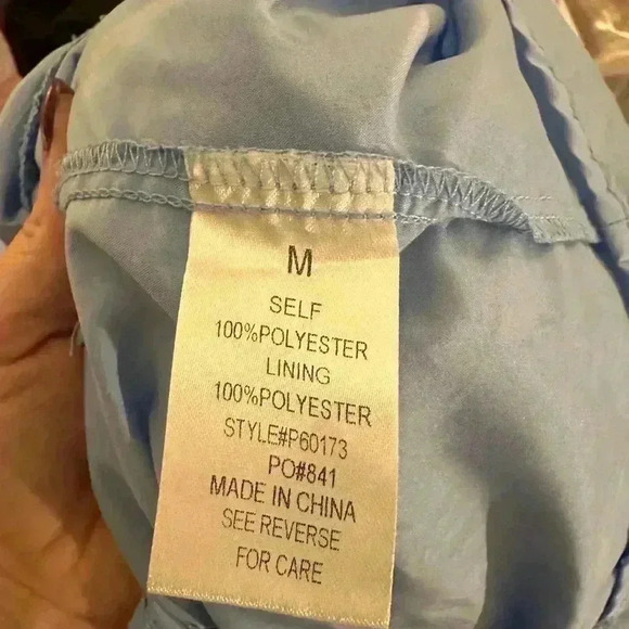 Petal Dew Blue Tiered Ruffled Sundress - Picture 10 of 10